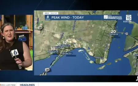 Winds Intensify Amid Persistent Warm, Muggy Weather Through Friday