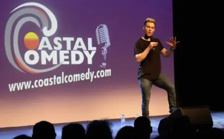 Simon Brodkin Leads Ringwood Comedy Show