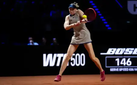 Rybakina Defeats Shnaider to Secure Stuttgart Quarterfinals Berth