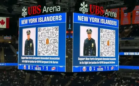 Islanders Fans Support Jailed ‘Cooler Cop’ Erik Duran Through Legal Fund Launch