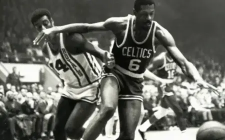 Boston Celtics History: Red Auerbach Appoints Bill Russell as Coach; Sam Jones Drafted