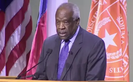 Justice Clarence Thomas Delivers Keynote Address at UT Austin
