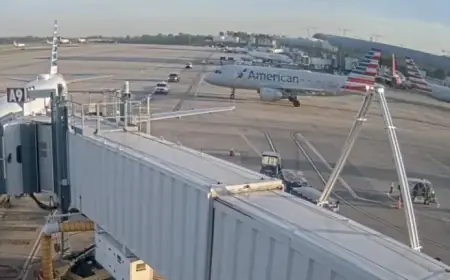 Pilot Halts Plane to Avert Truck Collision at Charlotte Airport