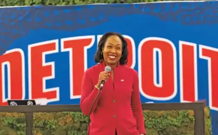 Detroit Pistons Thrive: Melanie Harris Leads Business Revival