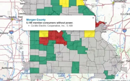 Power Outages Hit Thousands as Storms Sweep Through Mid-Missouri