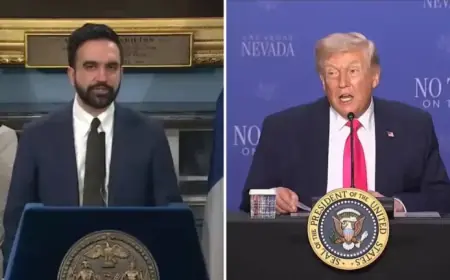 Zohran Mamdani Counters Trump’s Criticism of NYC Mayor’s Tax Plan