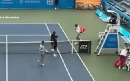 Liam Broady Halts Play Amidst Suspension in Busan