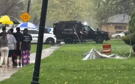SWAT Team Secures Huey Street Residence in South Bend