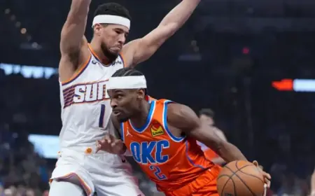 2026 NBA Playoffs: Thunder vs Suns First-Round Schedule and TV Details