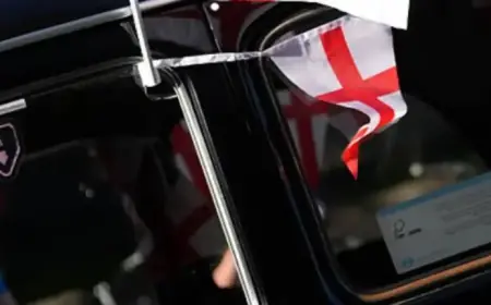 UK Drivers Risk £1,000 Fines for Flying St George’s Flag from Cars
