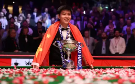 Zhao Xintong Poised to Break Snooker’s Legendary ‘Crucible Curse’