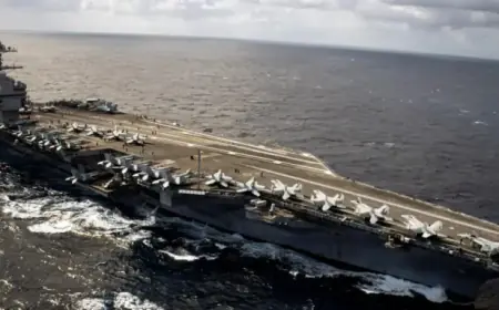 USS Gerald R. Ford’s Global Operations Extend 10-Month Deployment