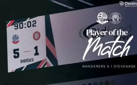 Stevenage’s Standout Performance Secures Destinology Player of the Match