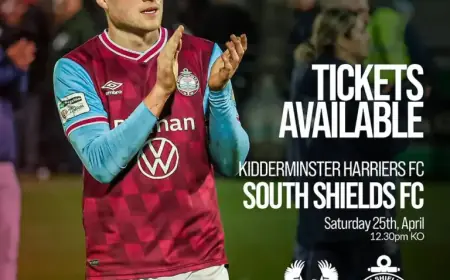 Kidderminster Harriers Away: Ticket Details Released