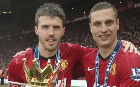 Vidic Explains Why Carrick Is Perfect for Head Coach Role