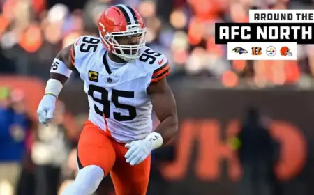 AFC North Update: Will Myles Garrett Face a Trade?