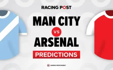 Manchester City vs Arsenal: Predictions, Team Updates, Betting Tips, and Odds
