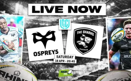 Ospreys vs. Sharks: Live URC Showdown