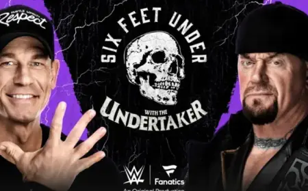 John Cena Joins Undertaker for Live Podcast Discussion