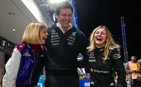 Susie Wolff’s Heartfelt Message to Doriane Pin for Mercedes F1 Test