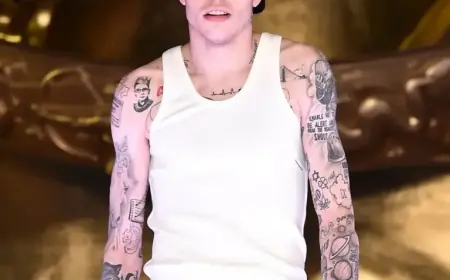 Pete Davidson Shows Off Tattoo Removal Transformation with Bare Arms