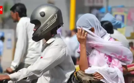 Kanpur Faces Heatwave as Temperatures Hit Scorching 41.4°C