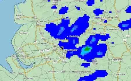 Sunshine and Showers Expected in Greater Manchester This Weekend