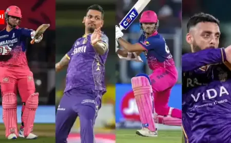 Top 5 Players to Watch in Today’s 2026 IPL Match: KKR vs. RR