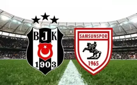 Beşiktaş vs. Samsunspor Match: Kickoff Time and Probable Lineups