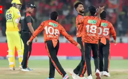 IPL 2026: SRH Climbs to Top Four, CSK Holds Seventh Place After Match 27