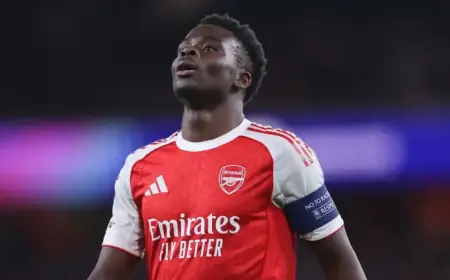Bukayo Saka Misses Arsenal’s Clash Against Man City