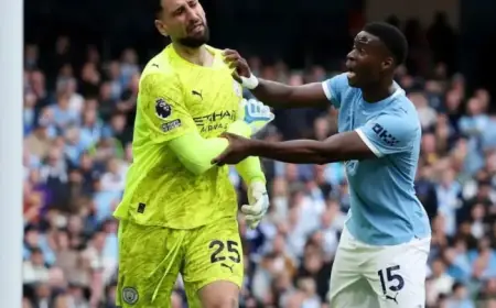 Donnarumma’s Error Costs Manchester City in Thrilling Clash Against Arsenal