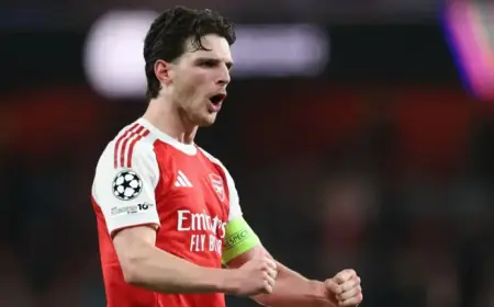 Declan Rice: Arsenal Faces Crucial Title Showdown Against Man City