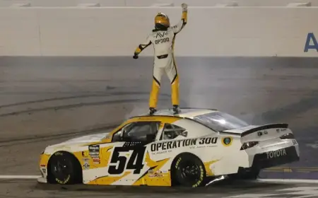 Gray Clinches O’Reilly Strategy Win in Kansas; Kvapil Crashes; Reddick Secures Cup Pole; Busch Criticizes Hamlin