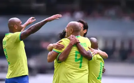 Mexico vs Brazil Legends Live Today: 2026 Mexican Team Goals and Results