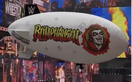 Danhausen Joins WrestleMania 42 with Blimphausen Flight