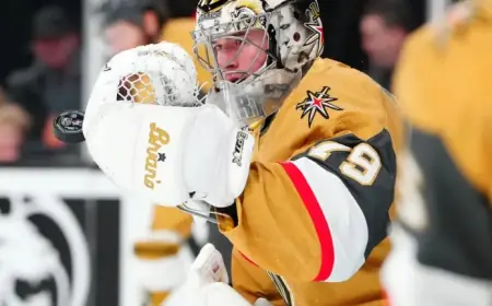 Golden Knights Finalize Goalie Choice Ahead of Crucial Match