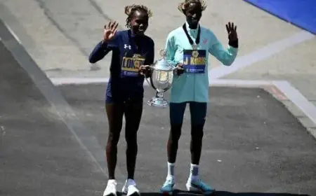 Kenyan Stars Pursue Victory at Boston Marathon
