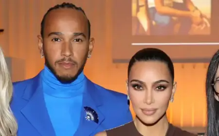Kim Kardashian Shares Subtle PDA Photo with Lewis Hamilton on Instagram