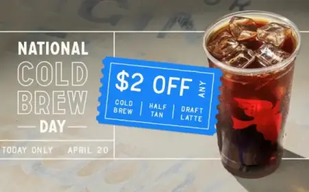 Unmissable Coffee Deals for National Cold Brew Day on April 20