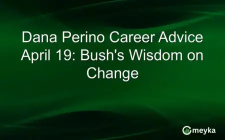 Dana Perino Shares Career Insights: Bush’s Wisdom on Embracing Change