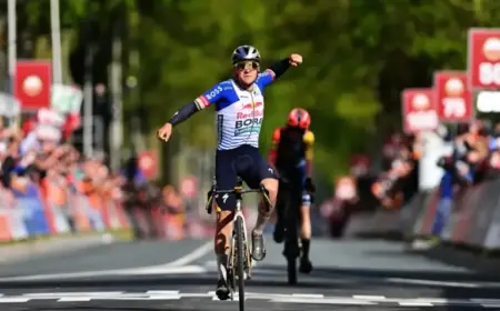 Remco Evenepoel Triumphs Over Mattias Skjelmose in 2026 Amstel Gold Race