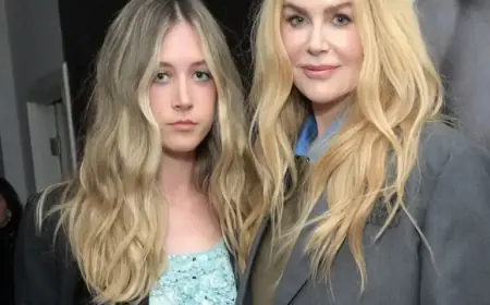 Nicole Kidman’s Daughter Sunday Rose Shines in Stunning Prom Dress