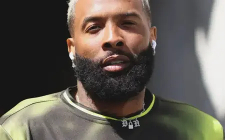 Odell Beckham Jr. Showcases Skills for Giants and John Harbaugh