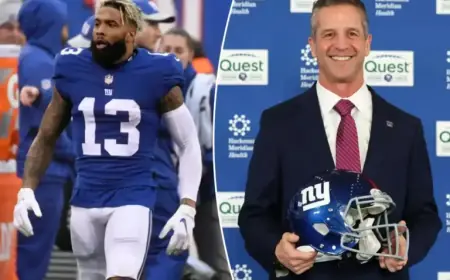 Odell Beckham Undergoes Giants Physical, Signaling Potential Reunion
