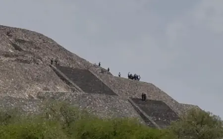 Gunfire in Teotihuacán Sparks Fear as 15 Tourists Fall Fleeing Pyramid