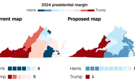 Virginia Democrats’ Strategic House Map Redraw Marginalizes Republican Representation