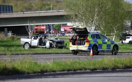 Plymouth Crash: Man Seriously Injured as Car Veers Off Road