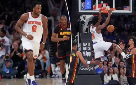 OG Anunoby Shines in Triumphant Return to Knicks Despite Ankle Injury