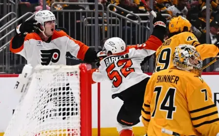 Philadelphia Flyers Dominate Penguins in Game 1: Key Takeaways